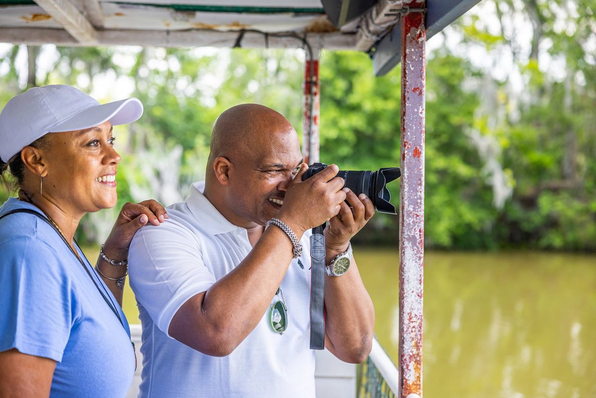 Outdoor adventure and wildlife experience in Louisiana
