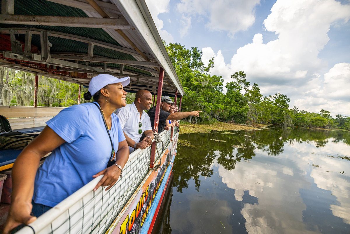 Outdoor adventure and wildlife experience in Louisiana