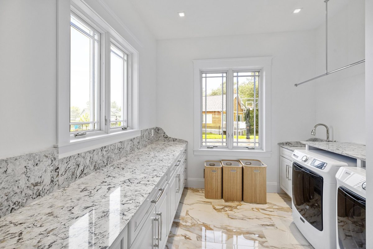 Dickinson Homes custom home, architectural photography