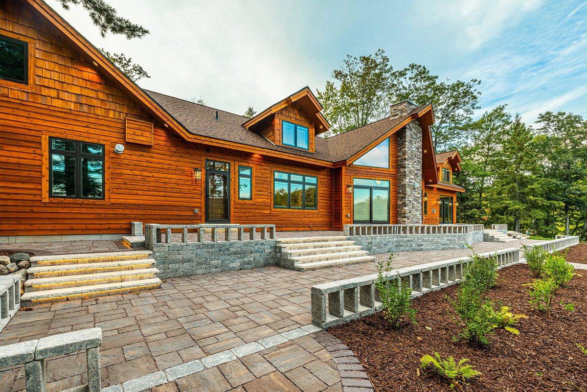 Dickinson Homes custom home, architectural photography