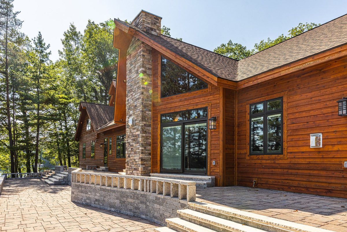 Dickinson Homes custom home, architectural photography