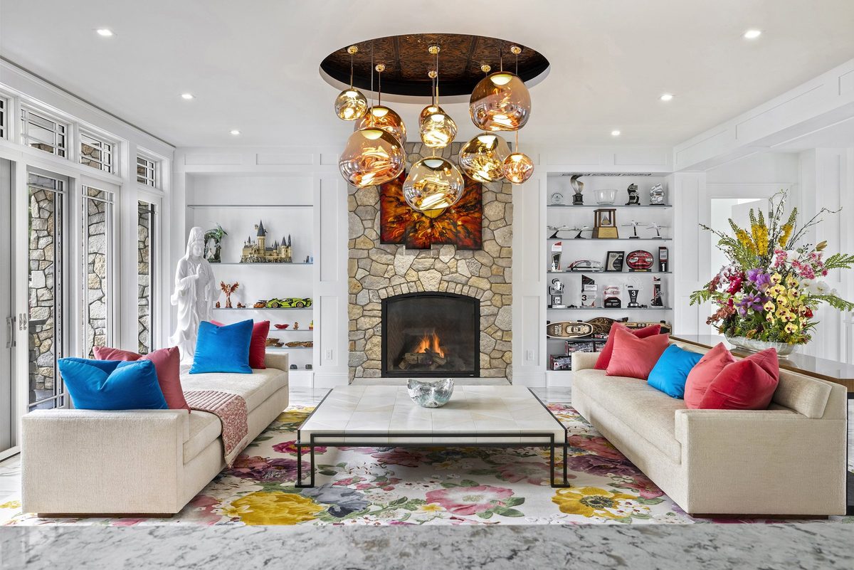 Dickinson Homes custom home, architectural photography