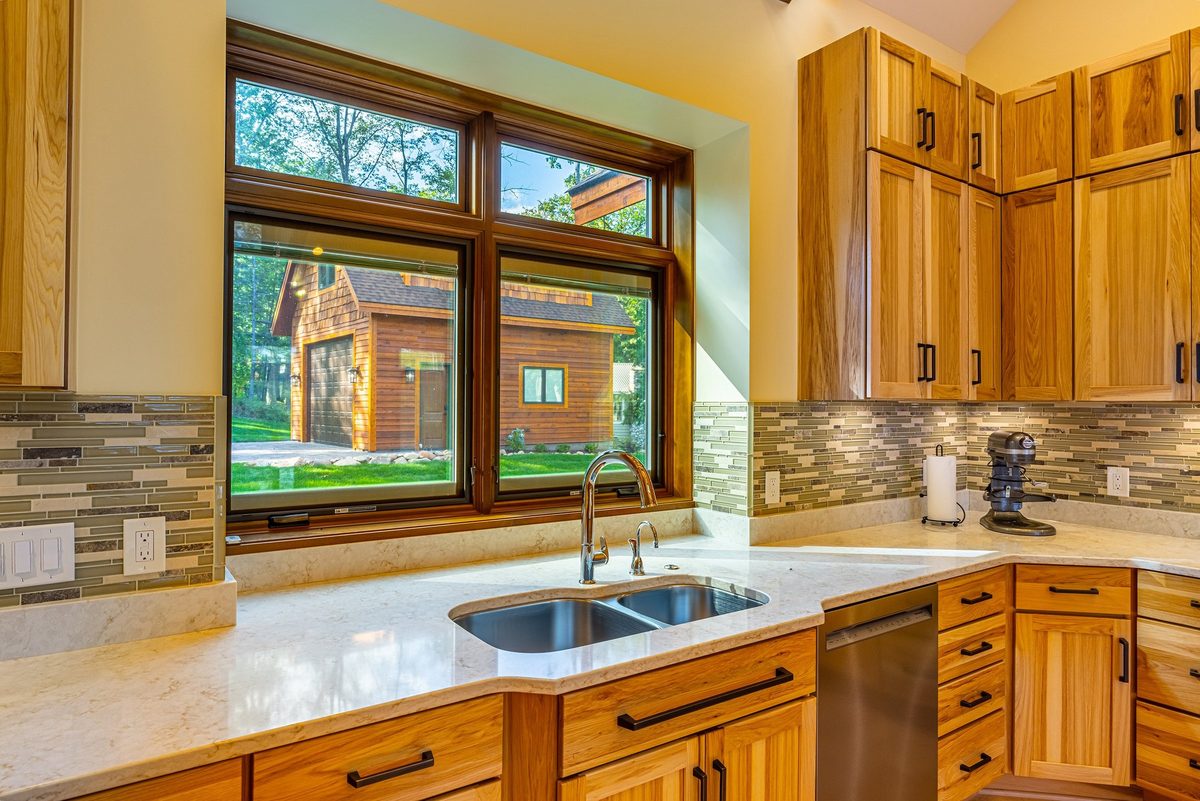 Dickinson Homes custom home, architectural photography