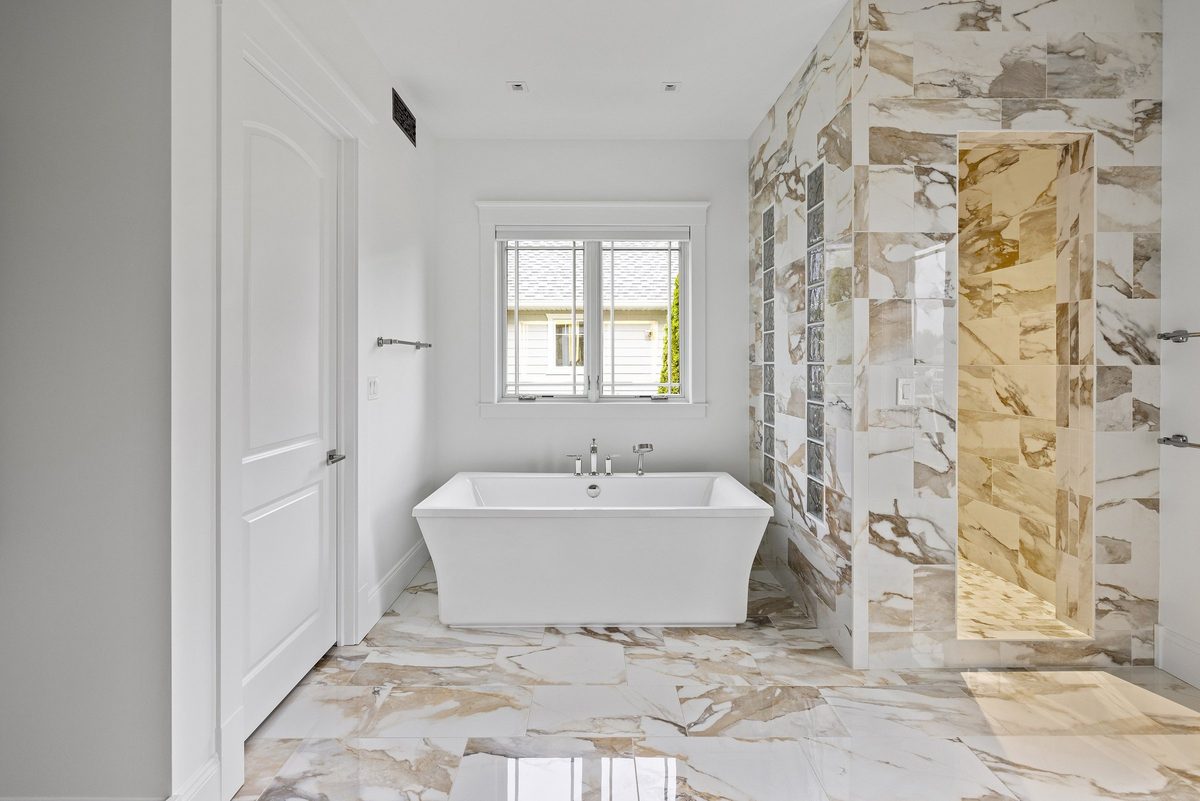 Dickinson Homes custom home, architectural photography