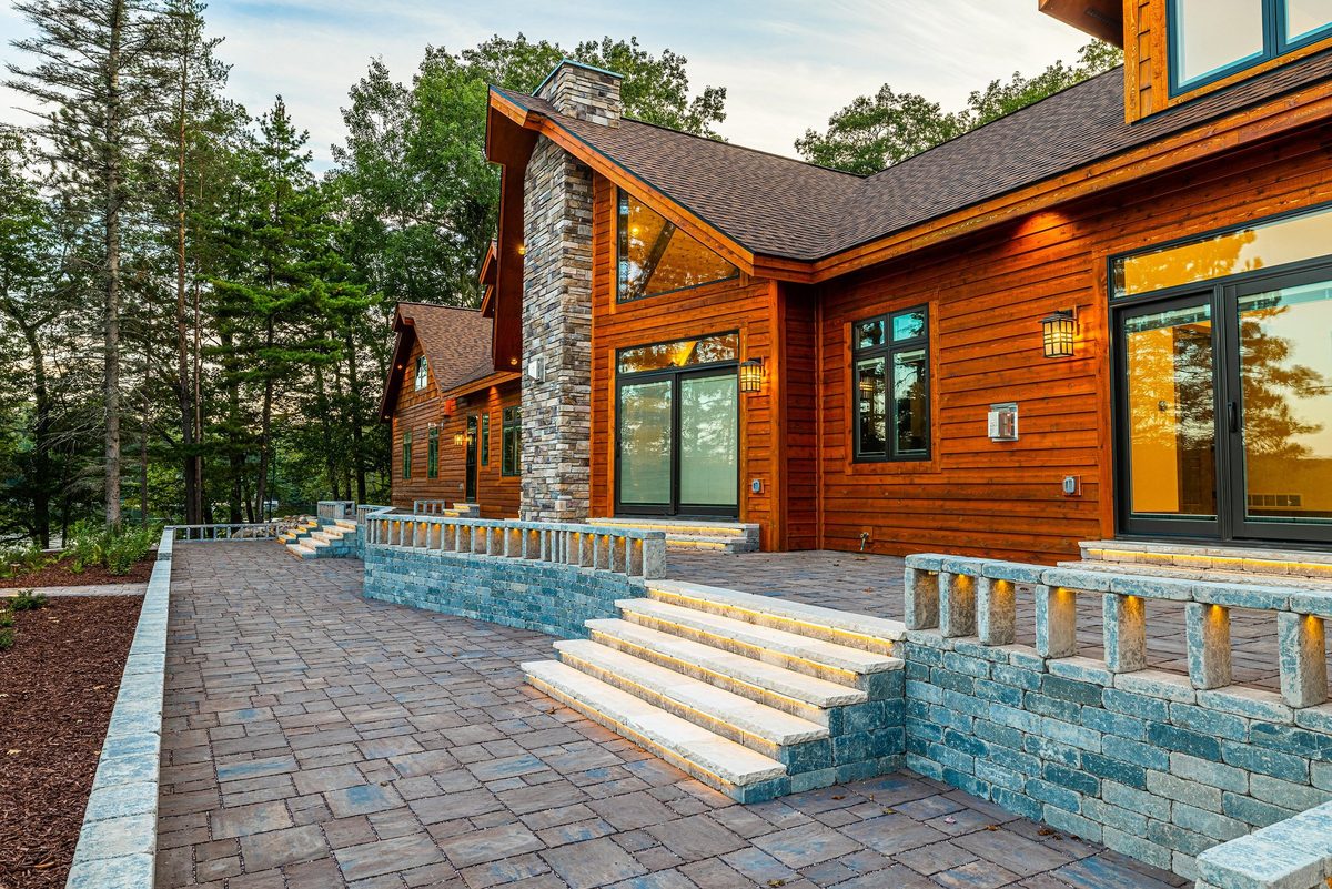 Dickinson Homes custom home, architectural photography