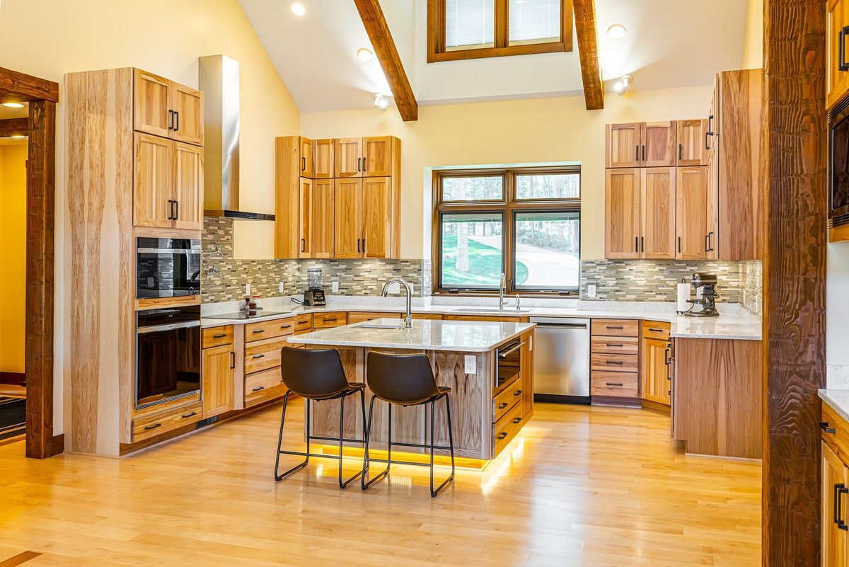 Dickinson Homes custom home, architectural photography