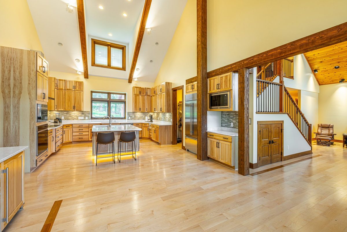 Dickinson Homes custom home, architectural photography