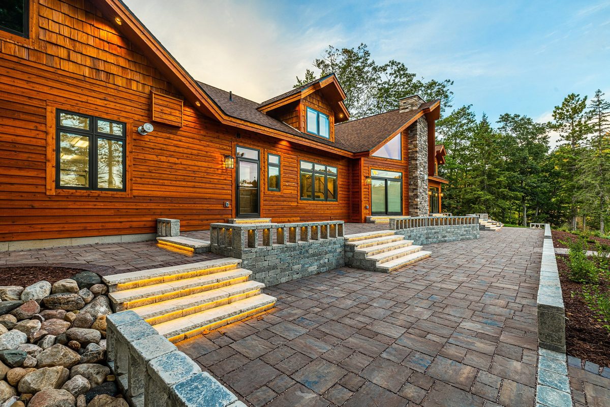 Dickinson Homes custom home, architectural photography