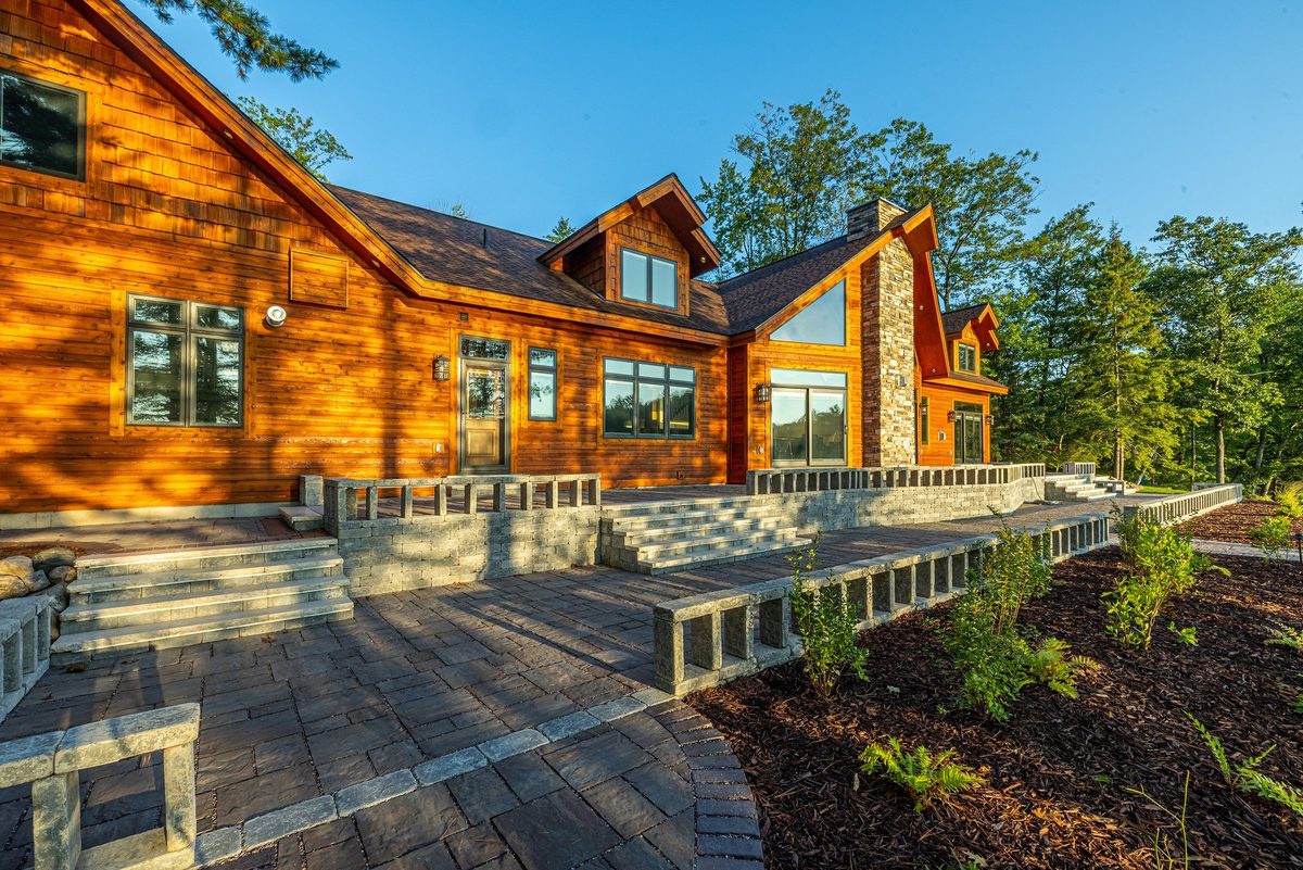 Dickinson Homes custom home, architectural photography