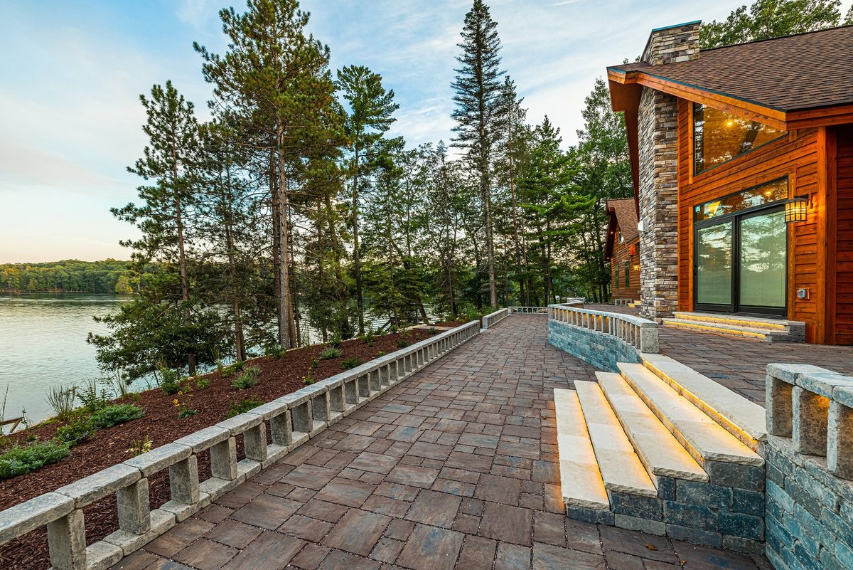 Dickinson Homes custom home, architectural photography