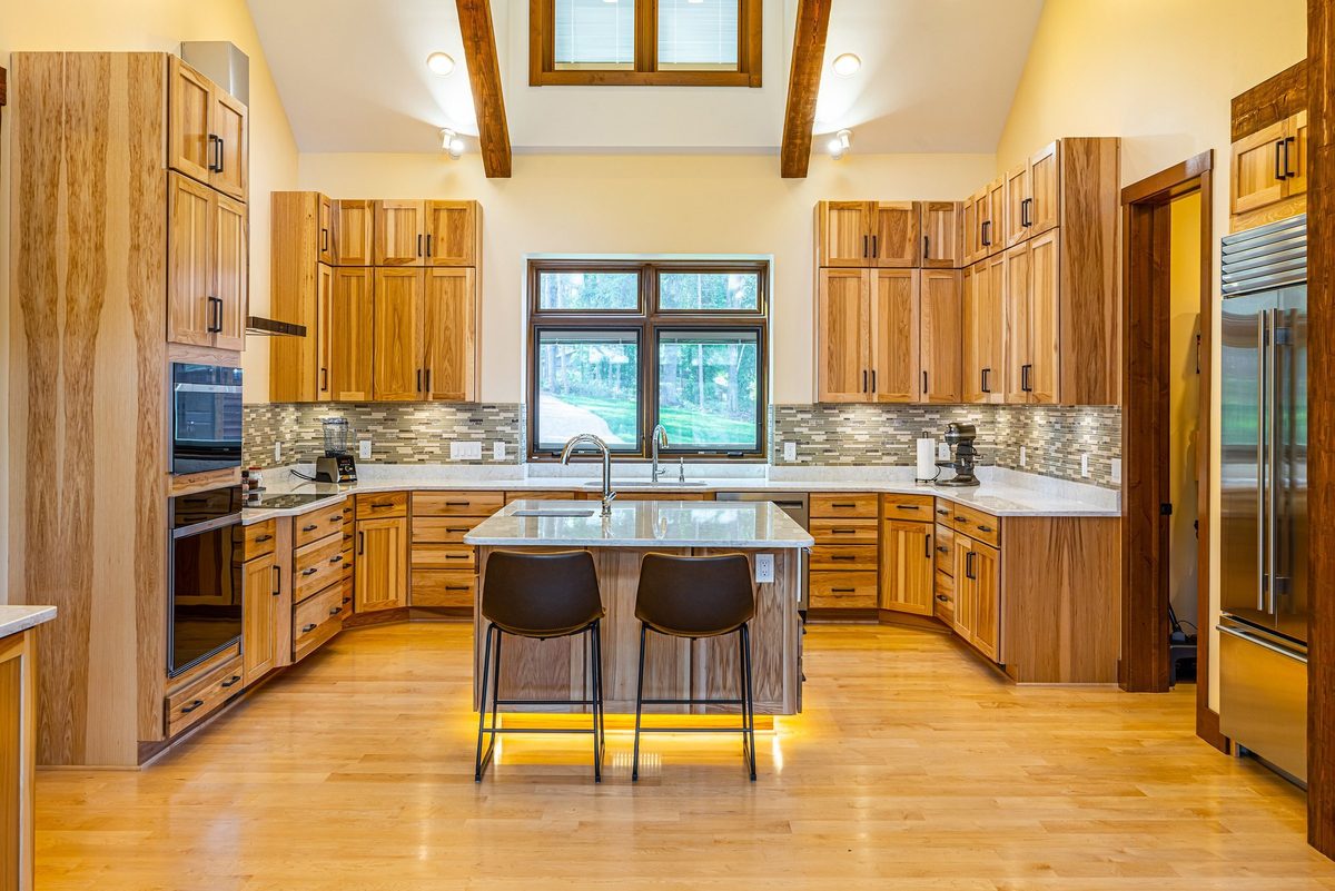 Dickinson Homes custom home, architectural photography