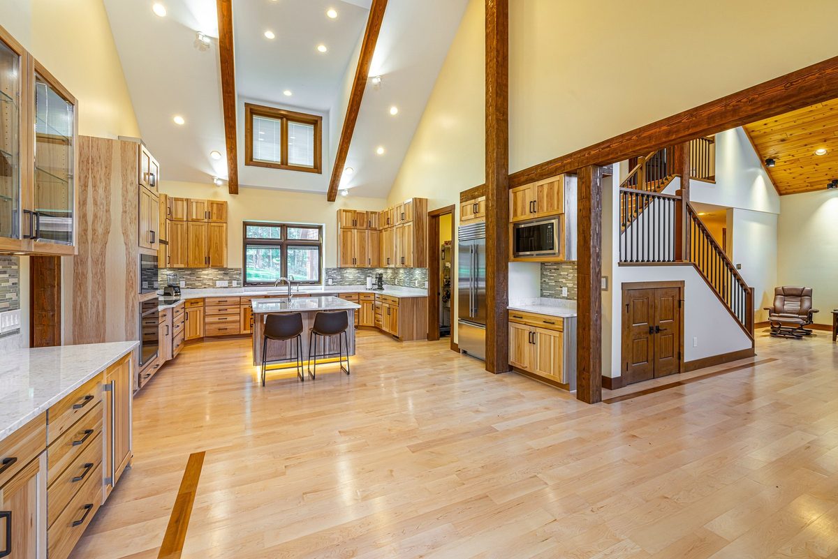 Dickinson Homes custom home, architectural photography
