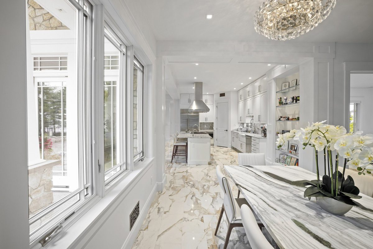 Dickinson Homes custom home, architectural photography