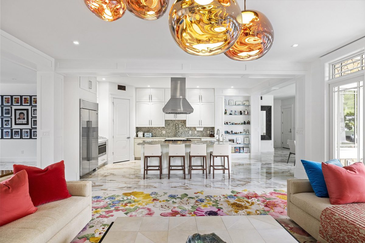 Dickinson Homes custom home, architectural photography