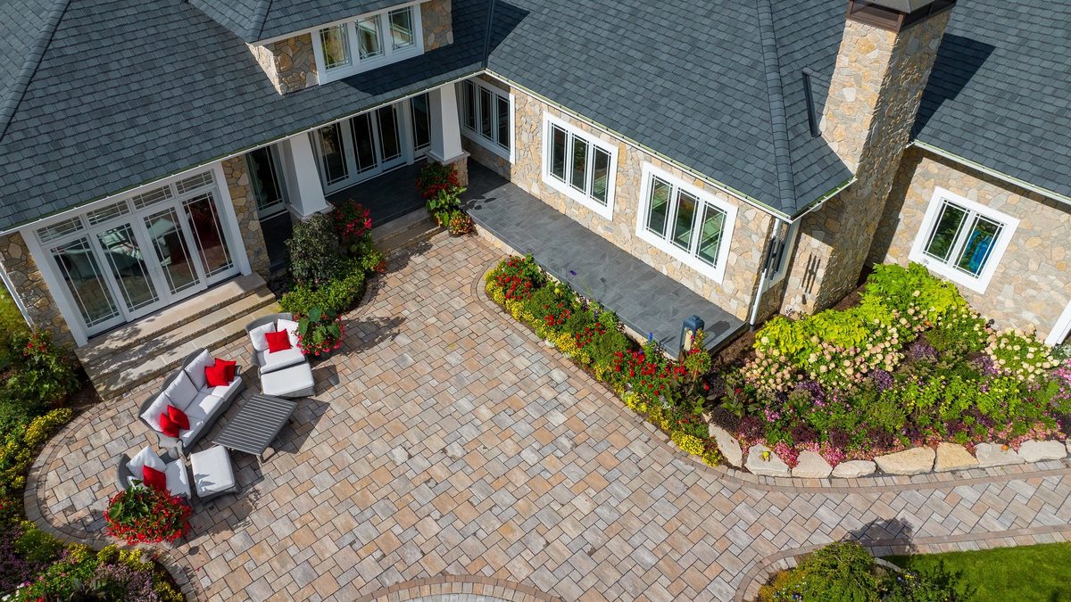 Dickinson Homes custom home, architectural photography
