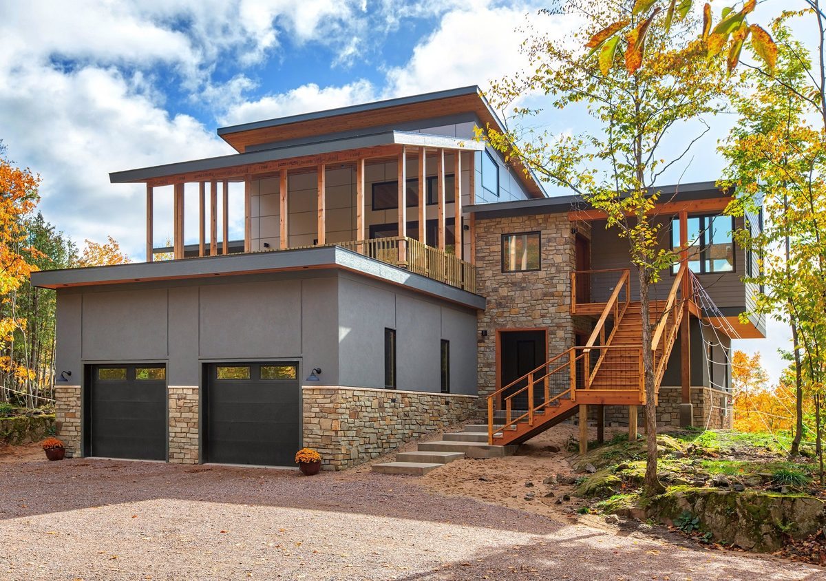 Modern home interior, architectural photography