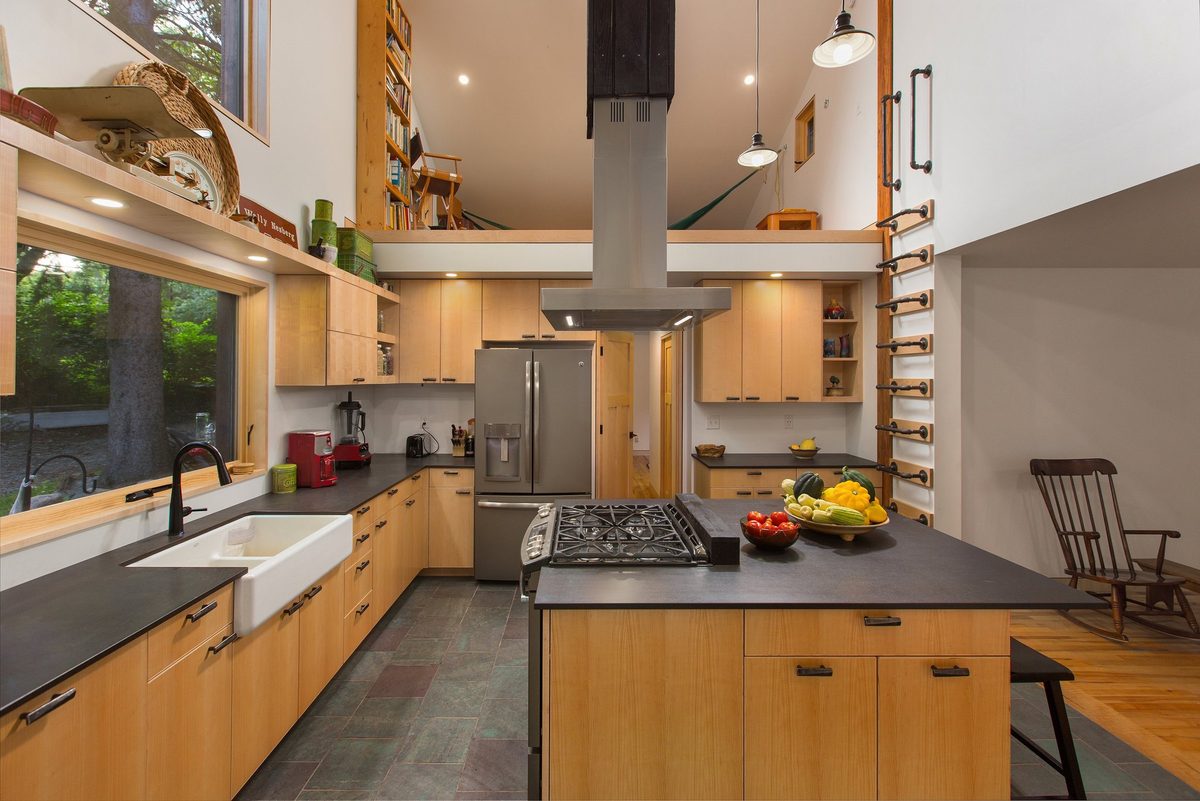 Modern home interior, architectural photography