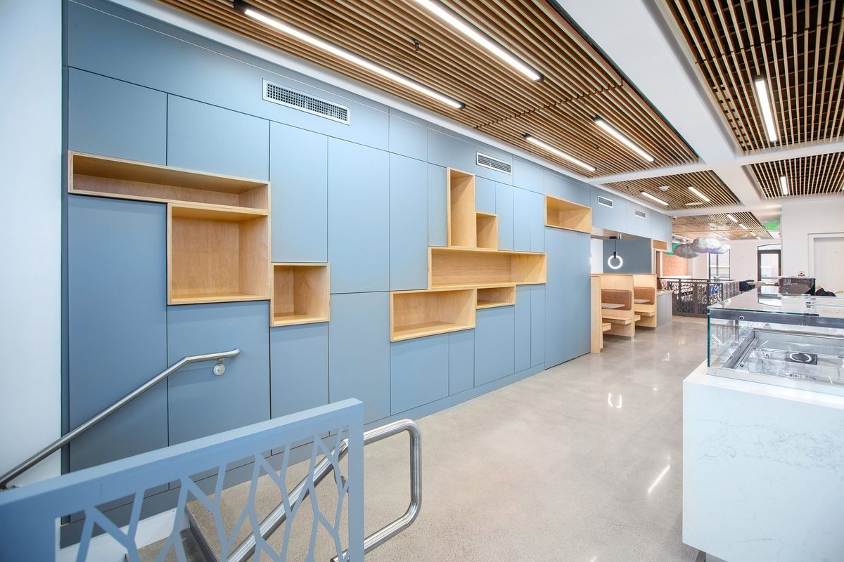 Modern home interior, architectural photography