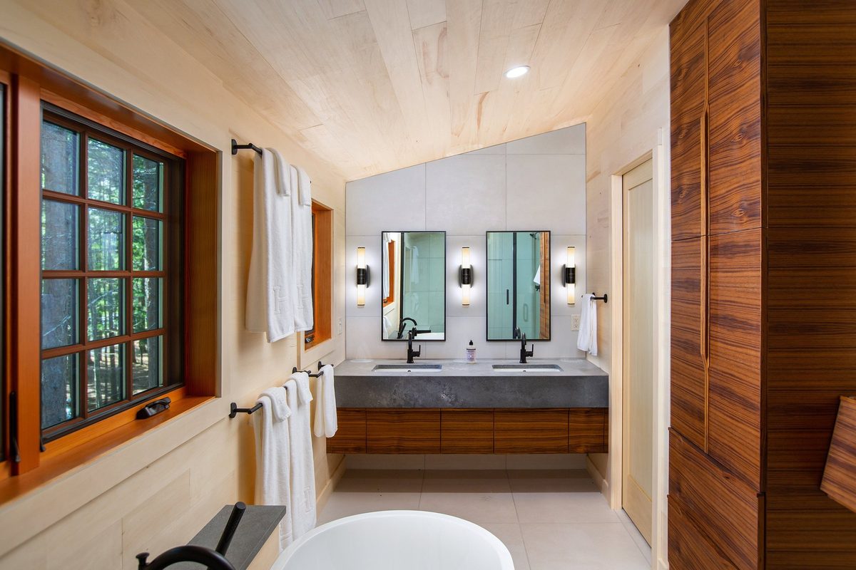 Modern home interior, architectural photography