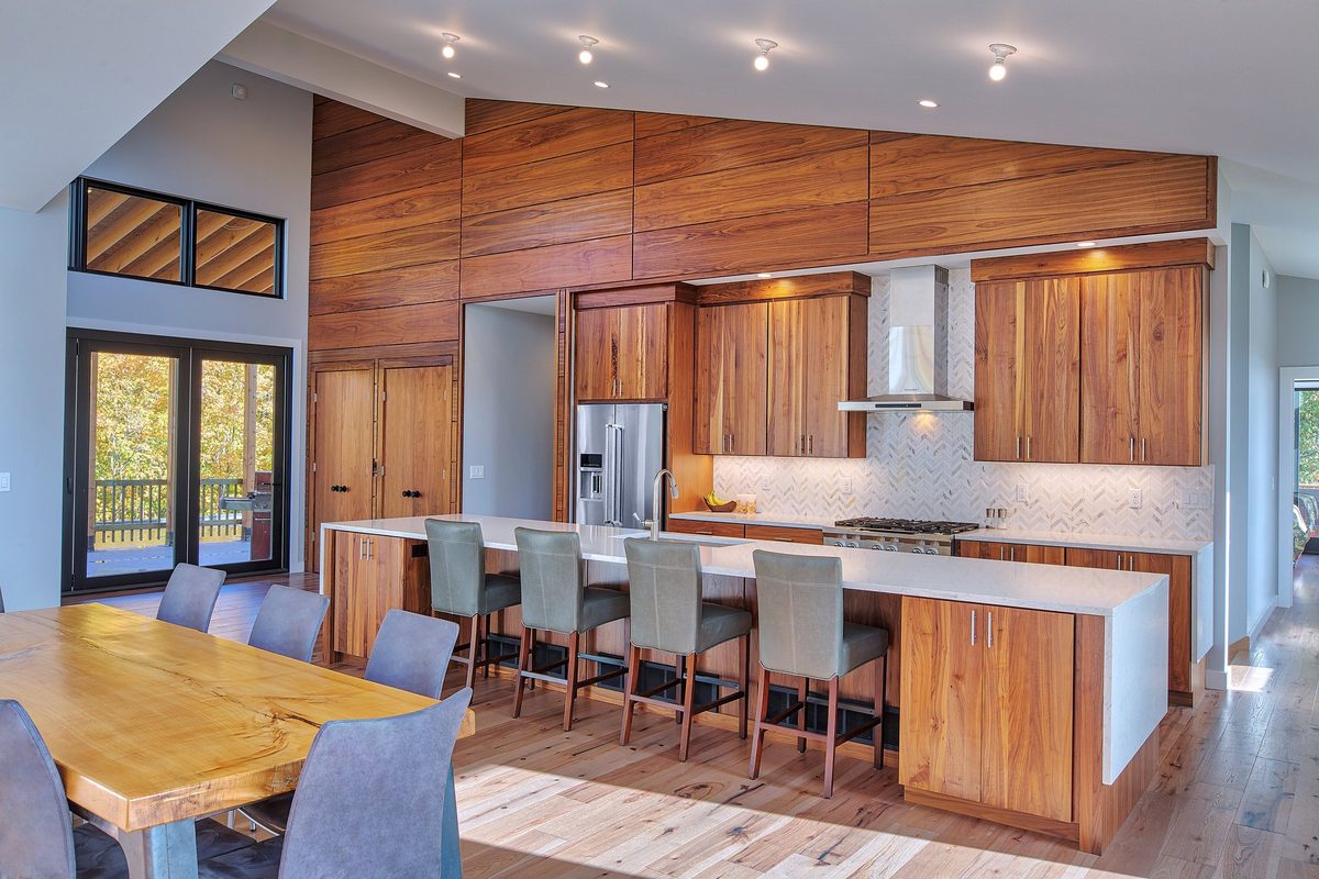 Modern home interior, architectural photography