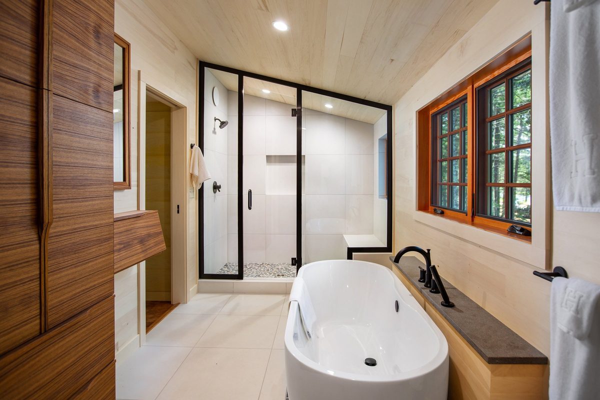 Modern home interior, architectural photography