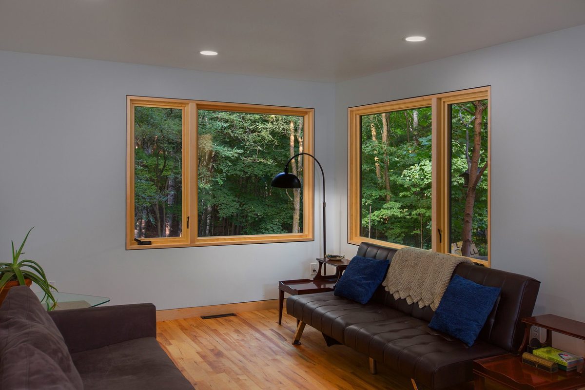 Modern home interior, architectural photography