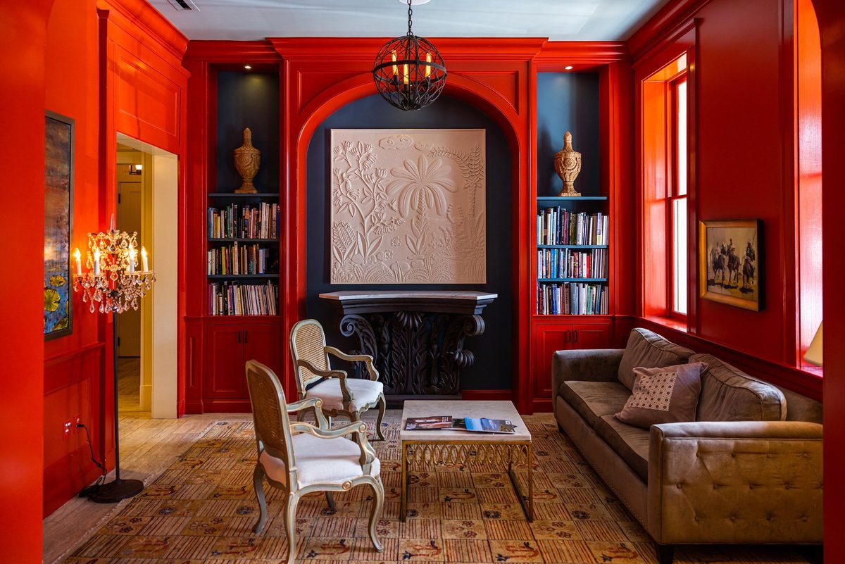 Boutique hotel interior and hospitality details