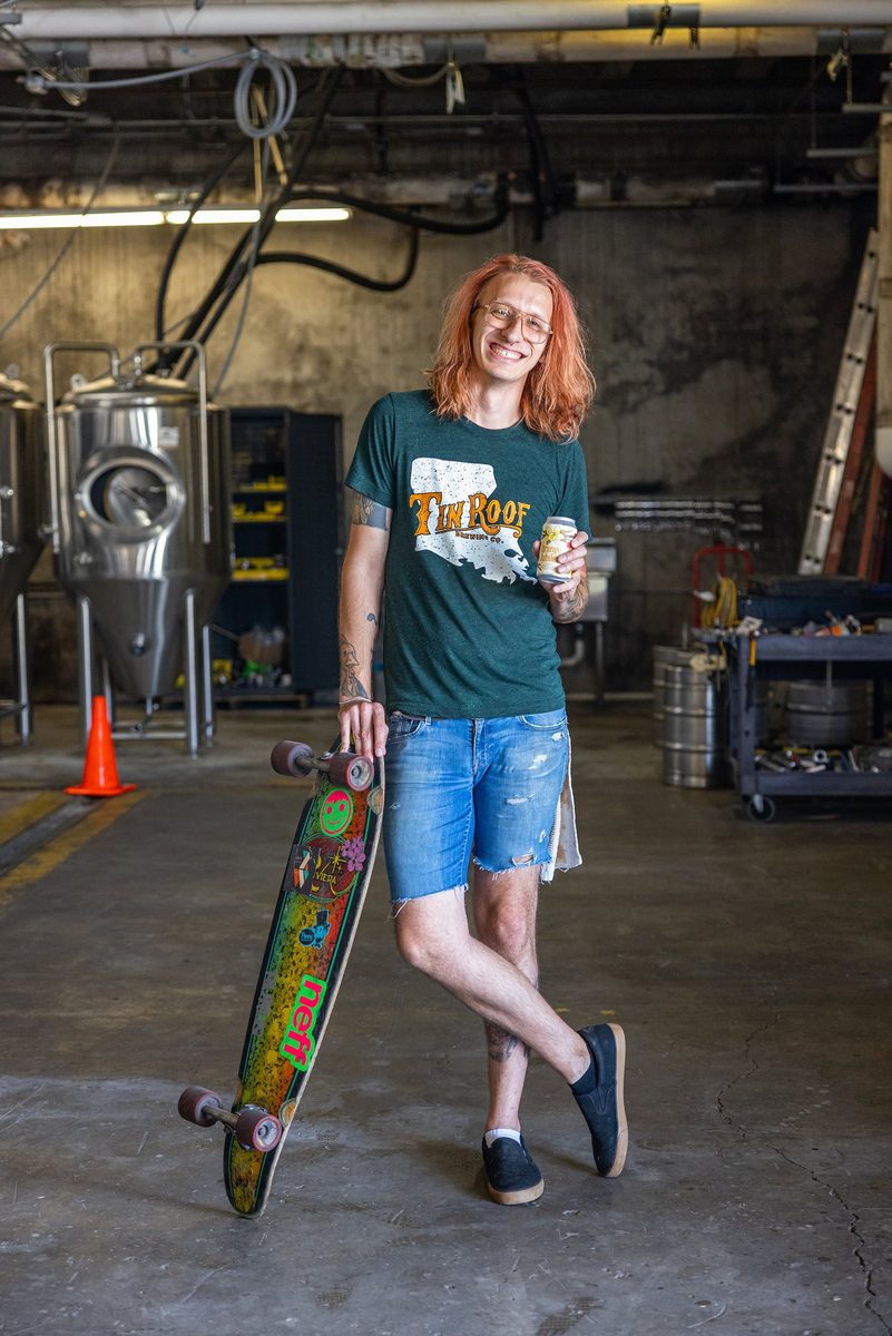 Craft brewery taproom with friends and fresh pours