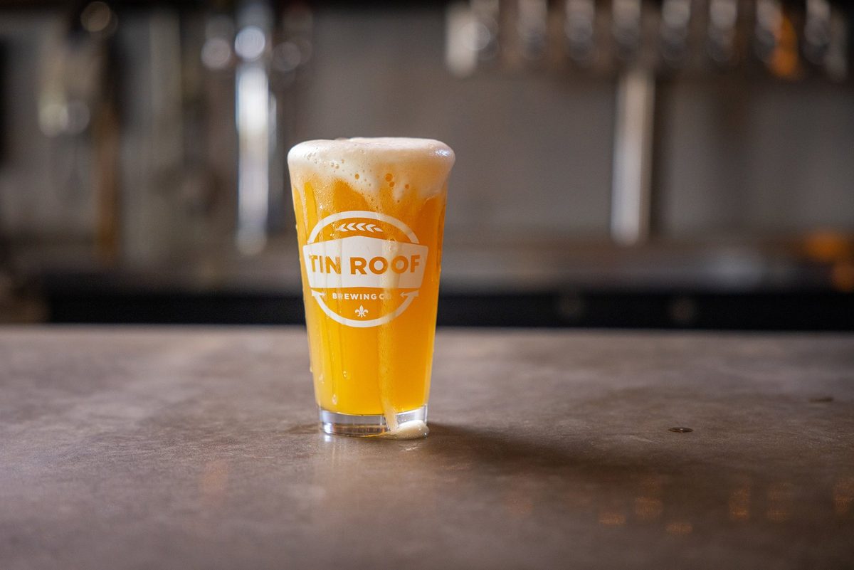 Craft brewery taproom with friends and fresh pours