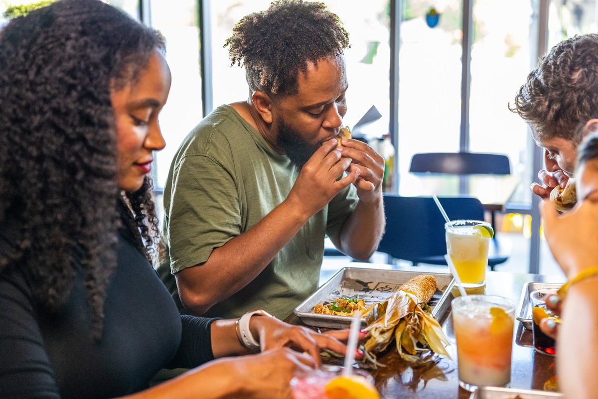 Restaurant food and drinks, hospitality photography
