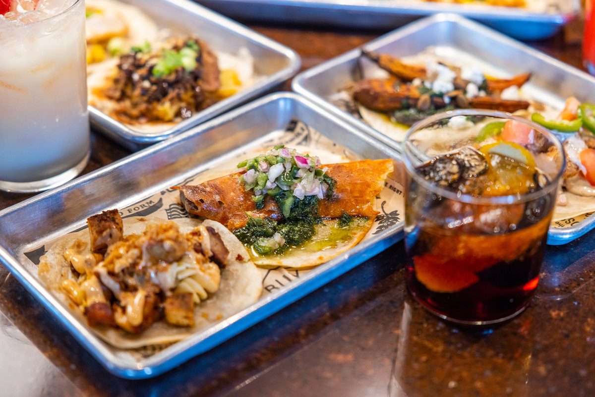 Restaurant food and drinks, hospitality photography