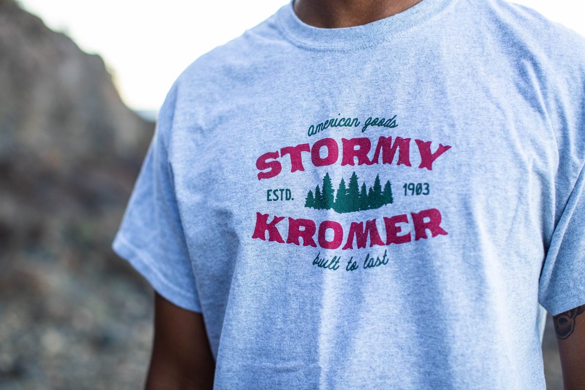 Friends outdoors in rugged Northwoods apparel, lifestyle brand photography