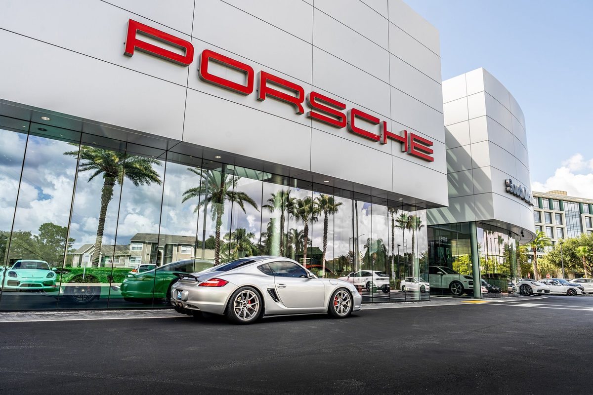 Sports car photographed for automotive brand content