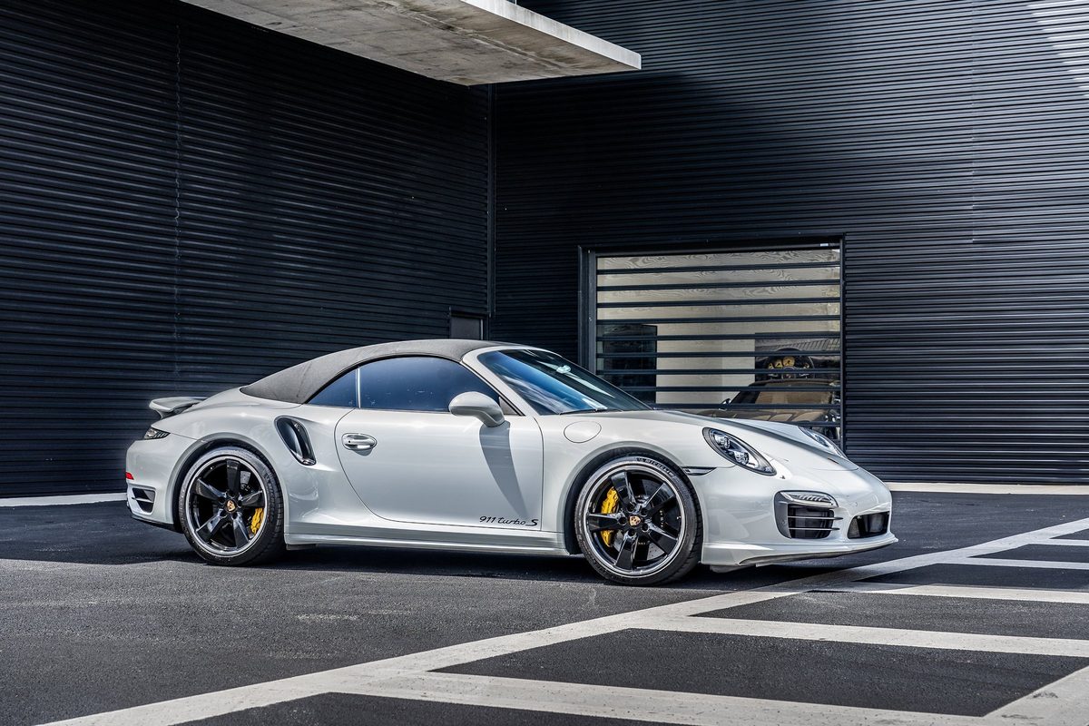Sports car photographed for automotive brand content