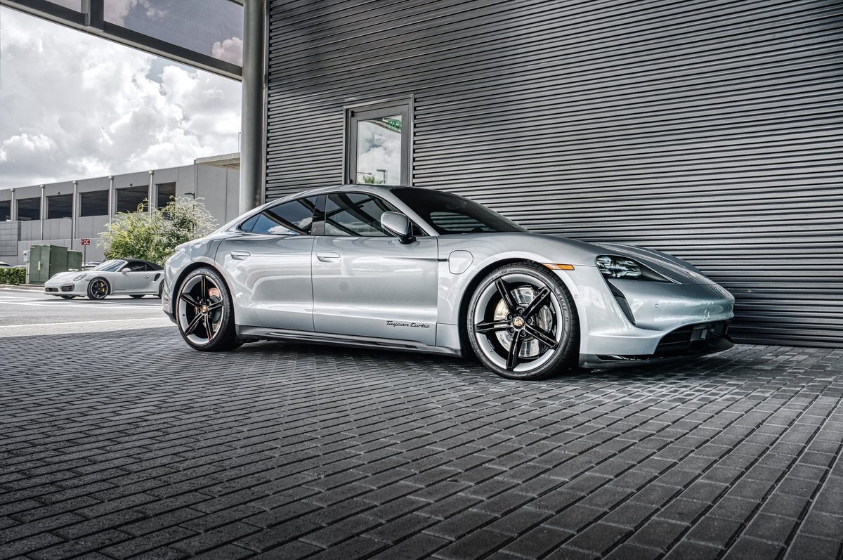 Sports car photographed for automotive brand content