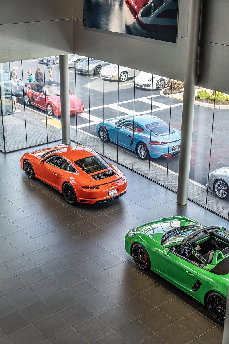 Sports car photographed for automotive brand content