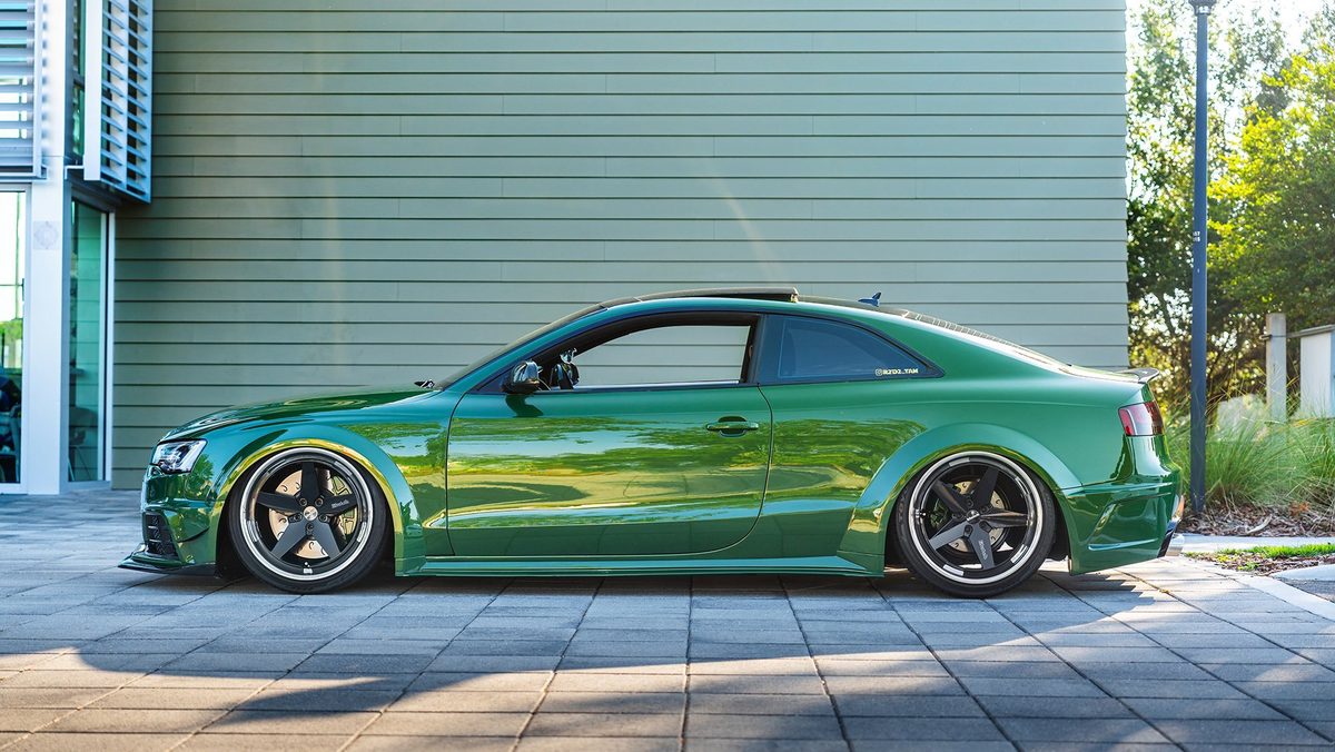 Sports car photographed for automotive brand content